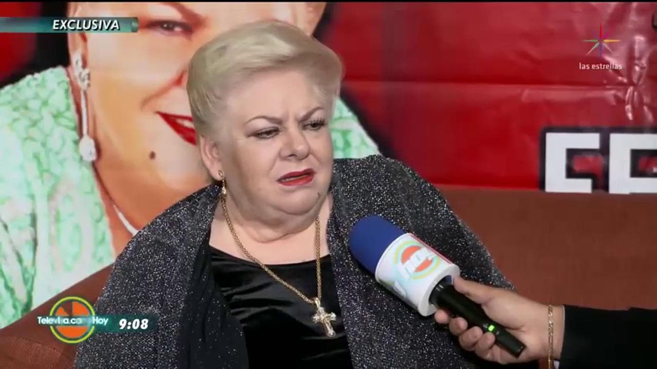 Paquita la del Barrio vive con miedo