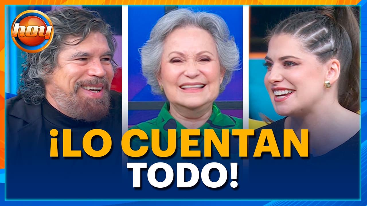 Adriana Barraza, Alberto Estrella y Daniela Aedo revelan los SECRETOS de ‘Una familia complicada’