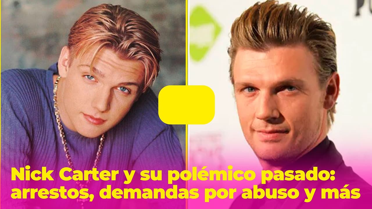 Nick Carter y su problemático pasado: arrestos, demandas por abuso y problemas de alcohol desde la niñez