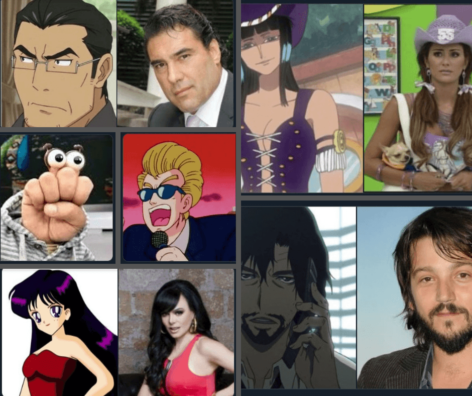 Te compartimos las imágenes del entretenimiento mexicano con un estilo manga que se convirtió en un exitoso tema en Twitter.