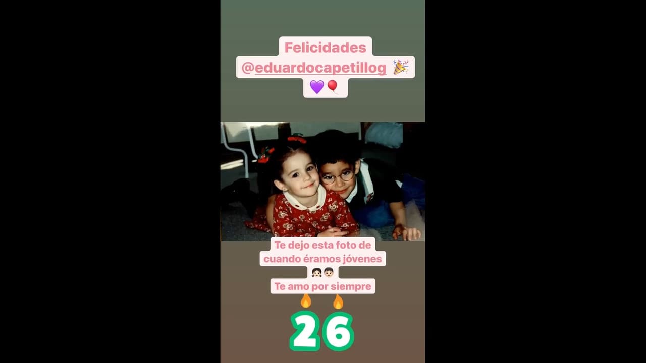 Hijo de Biby Gaytán celebra su cumpleaños 26 con tiernos mensajes de sus hermanas