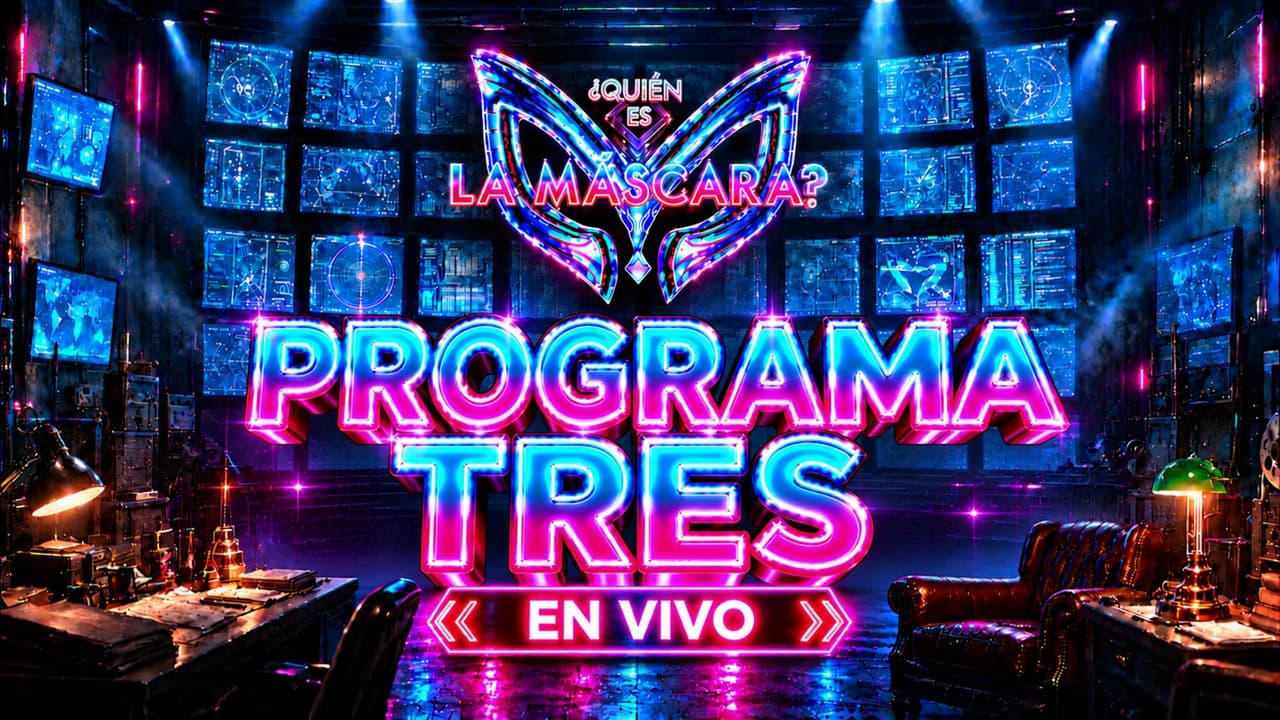 Ve aquí EN VIVO el tercer programa de ¿Quién es la Máscara? 2026