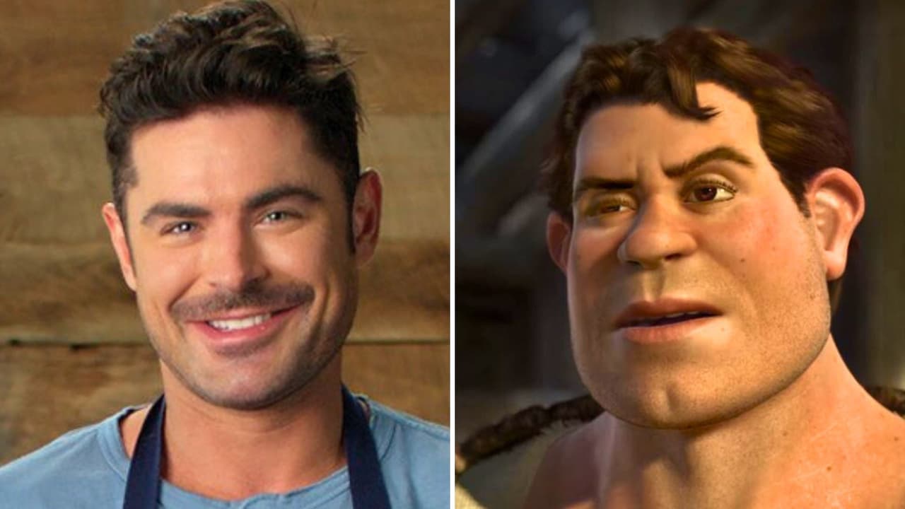 Zac Efron cambió de look y fans dicen que luce igualito a Shrek guapo: fotos