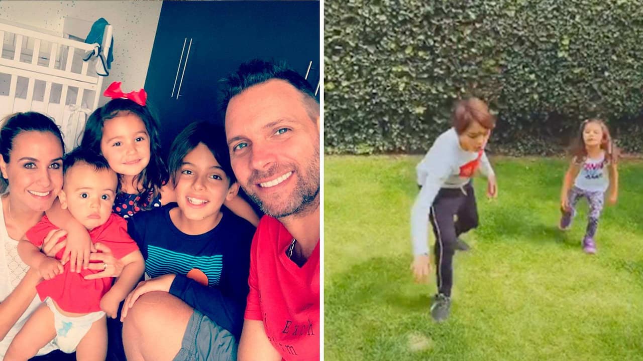 ¿Estarán haciendo casting?: Hijos de Odalys Ramírez y Grettell Valdez actúan caída digna de La Rosa de Guadalupe