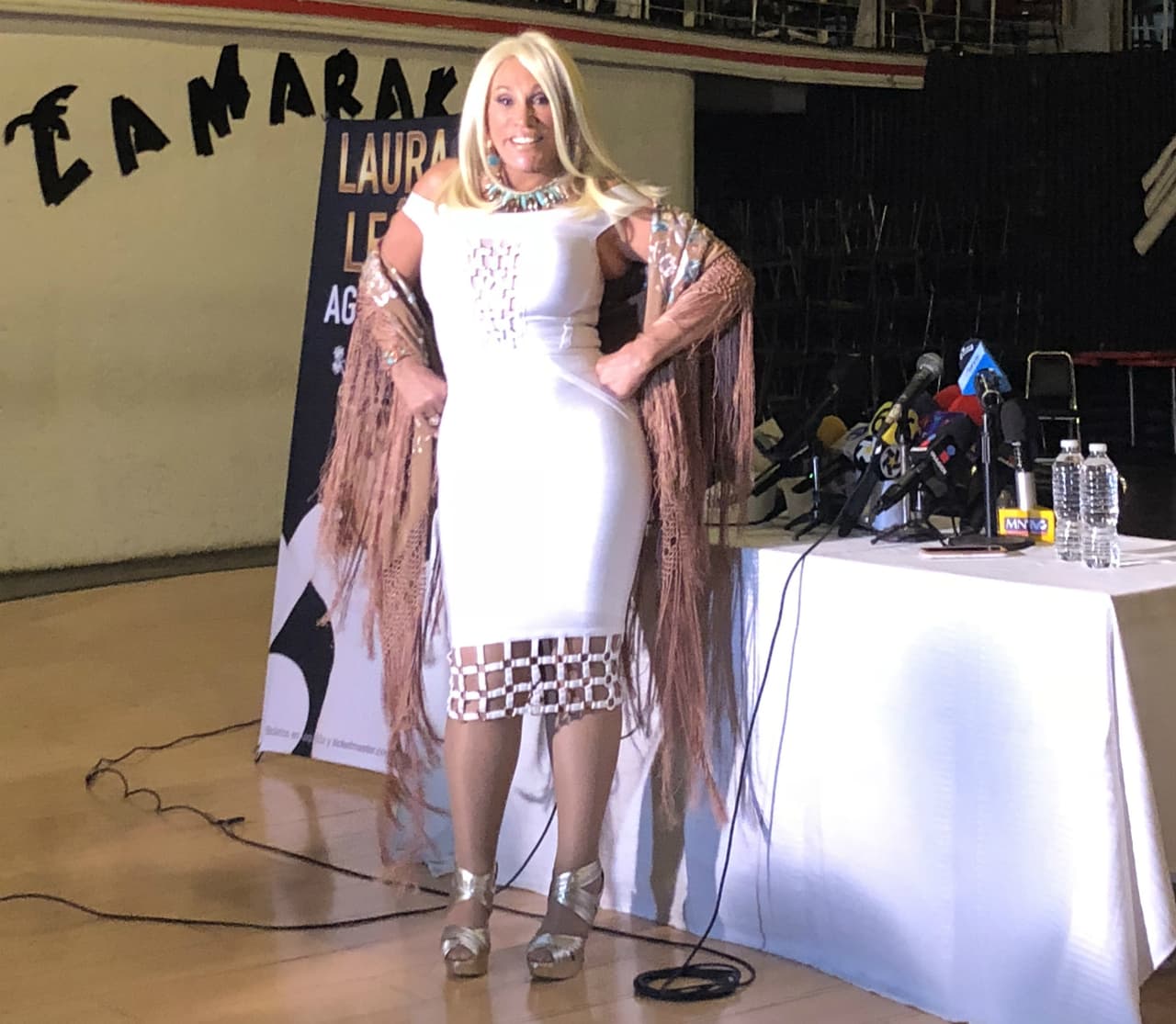 Feliz de reencontrarse con su público chilango, Laura León también planea la apertura de un asilo para ancianos en su natal Comalcalco, Tabasco