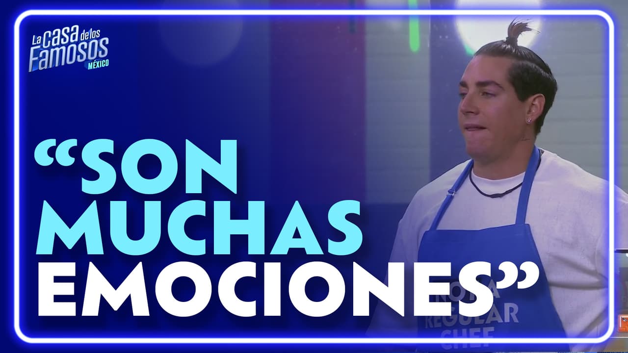 Agustín no aguanta las lágrimas luego de ganar la prueba del líder
