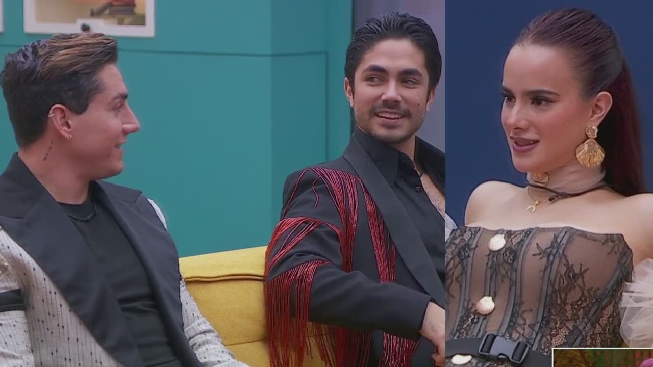 Agustín Fernández se besa en la boca con integrante de cuarto Tierra frente a Gala Montes
