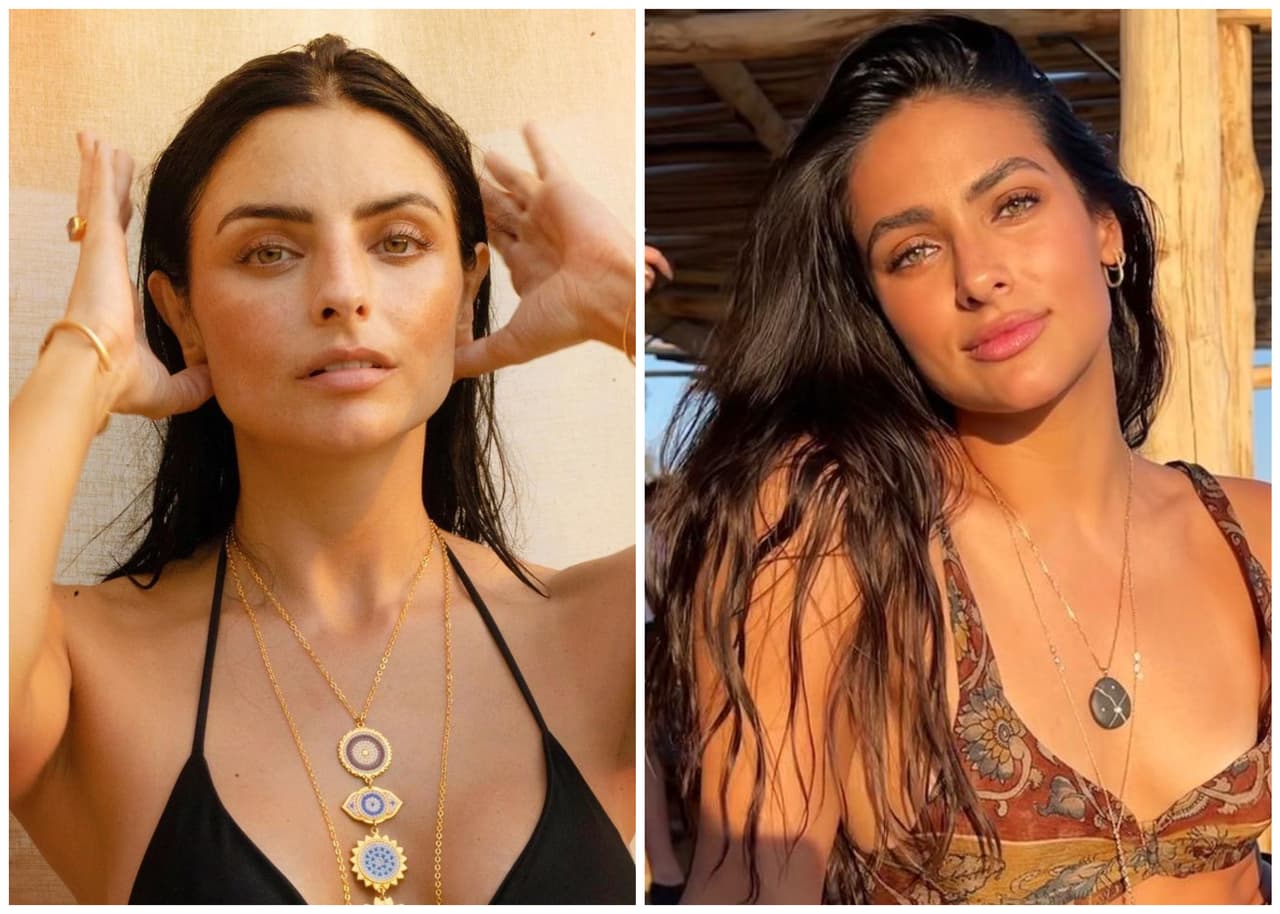 Renata Notni y Aislinn Derbez derrochan estilo en isla del Mediterráneo