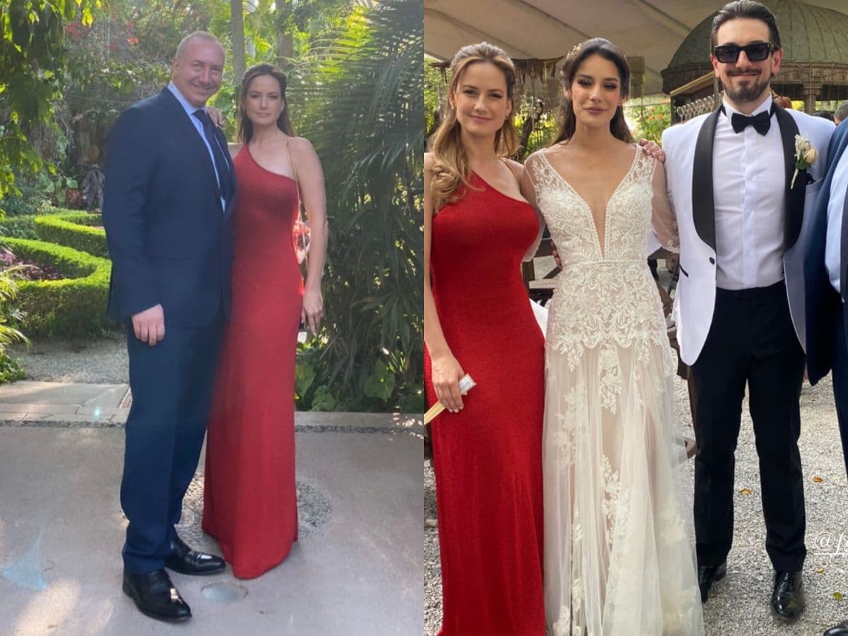 Así fue el espectacular vestido que usó Altair Jarabo en boda de Oka Giner