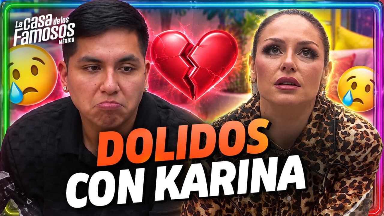 LES PESA a Gema y Ese Pérez el DISTANCIAMIENTO de Karina y se sienten dolidos