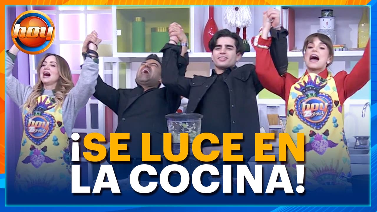 Aarón Mercury SORPRENDE al cocinar croquetas de pollo con el chef Mariano