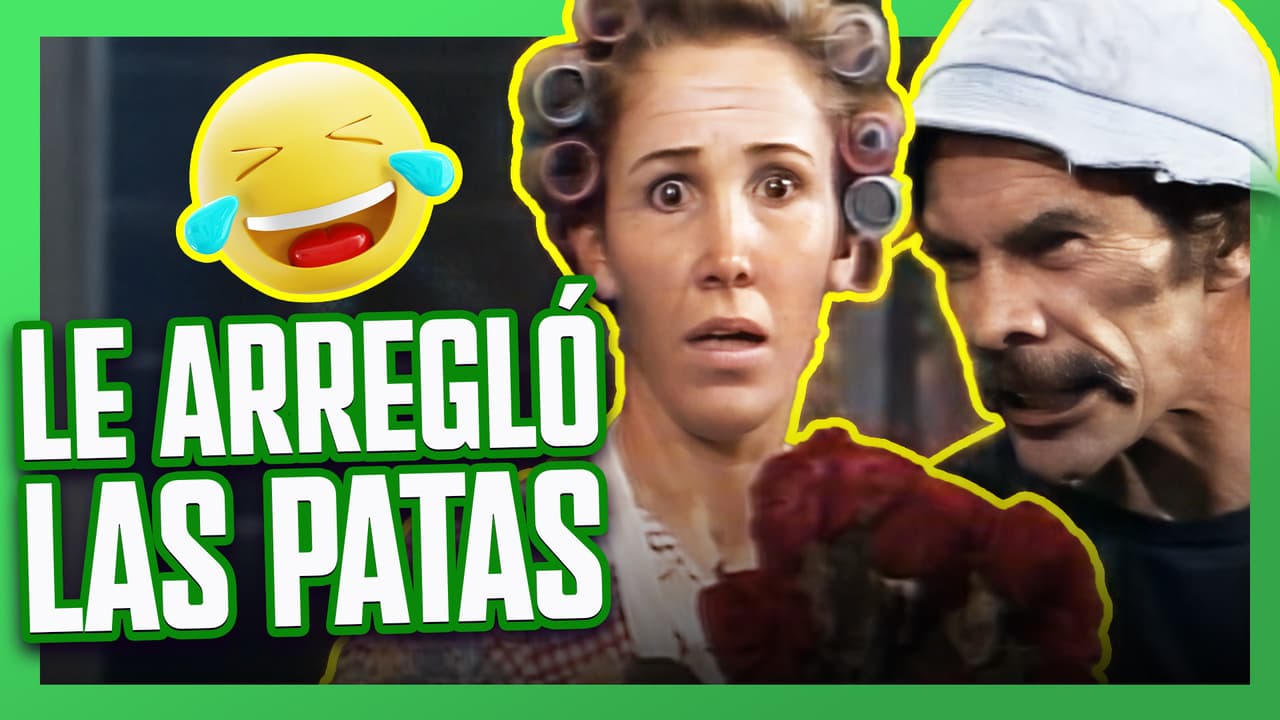 Doña Florinda obliga a Don Ramón a arreglarle su silla