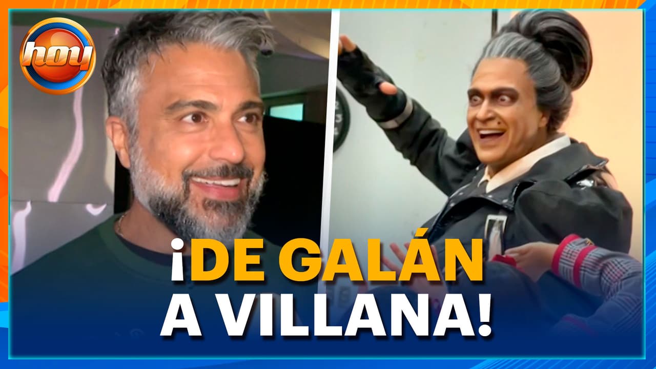 EN EXCLUSIVA: La impactante transformación de Jaime Camil en ‘Tronchatoro’