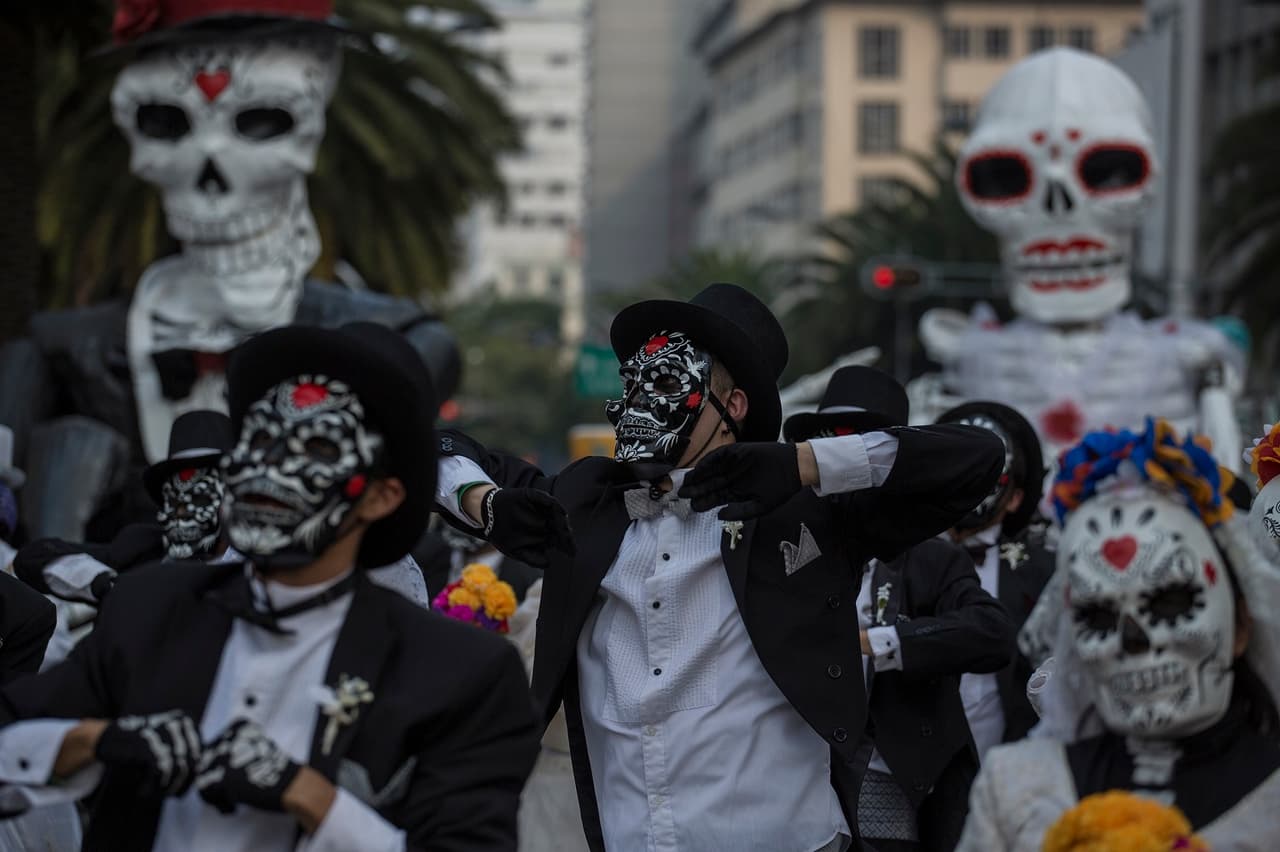 Los catrines hicieron bailar a los asistentes al magno evento.