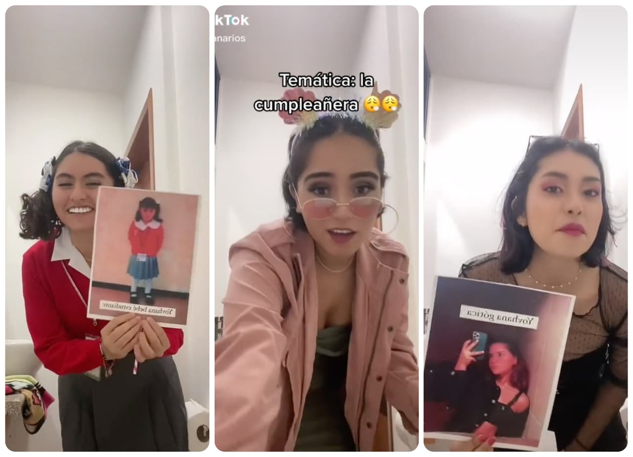 Joven hace fiesta de cumpleaños con temática de ella misma y se vuelve viral