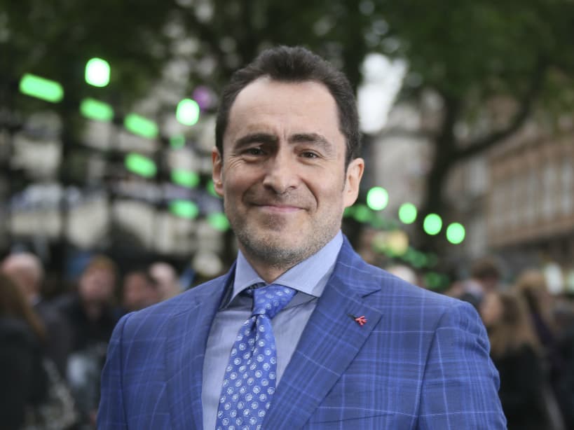 Demián Bichir en la alfombra roja de 'Alien Covenant' en Londres