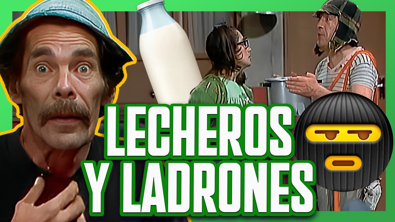 Don Ramón es el nuevo lechero de la vecindad