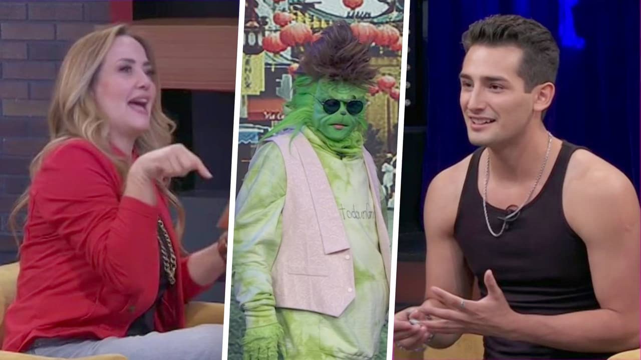 Andrea Legarreta y Emilio 'Halcón' fueron los más rápidos en adivinar qué pasa en el escenario