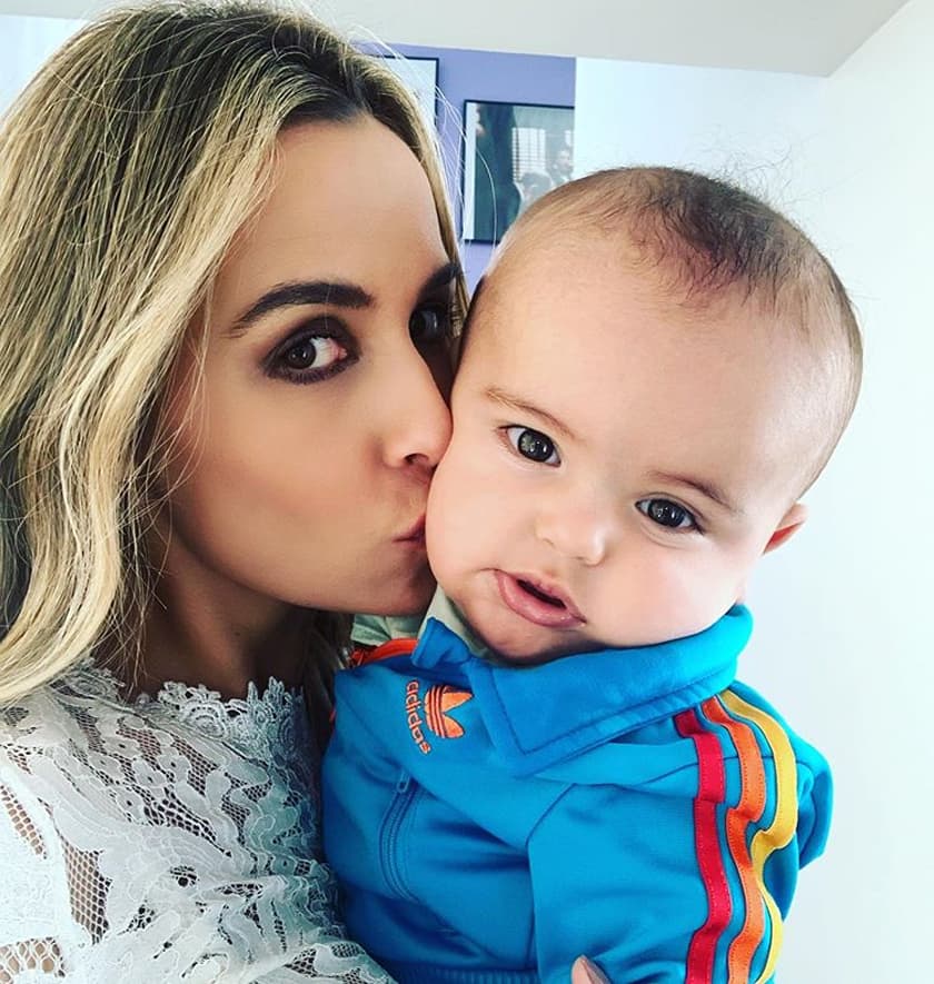 Odalys Ramírez presume lo mucho que ha crecido Rocco