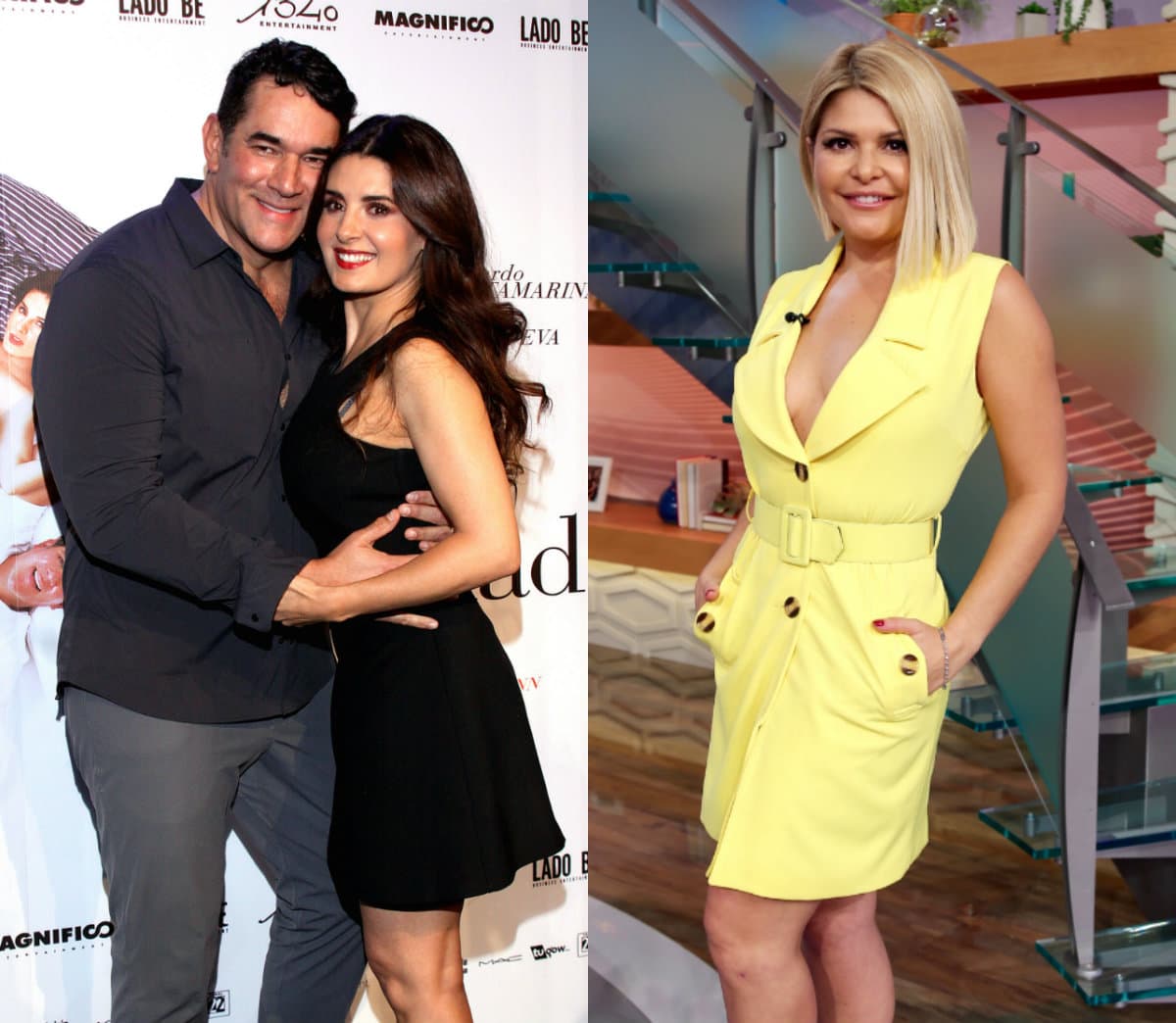 Eduardo Santamarina e Itatí Cantoral se reencuentran y la gran ausente fue Mayrín Villanueva