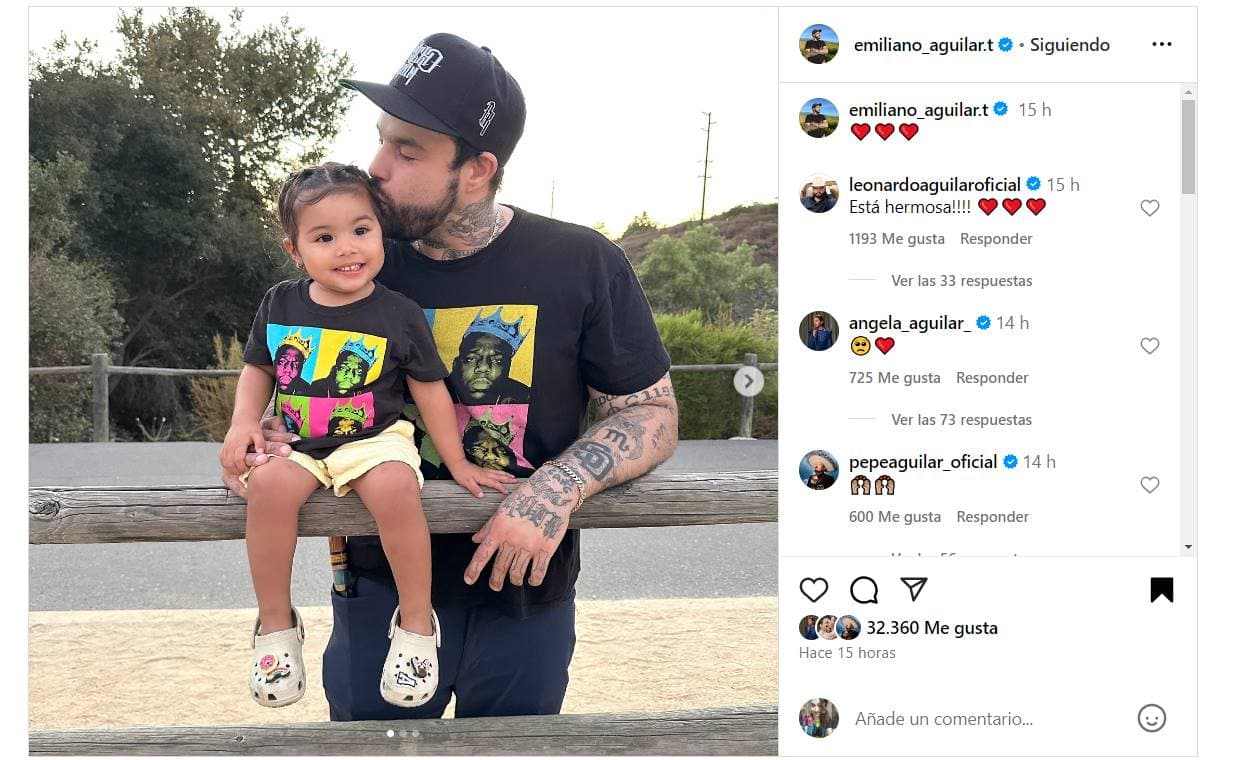 Ella es la única nieta de Pepe Aguilar