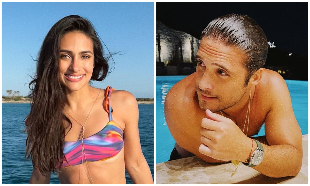 Renata Notni y Diego Boneta derraman miel en apasionada foto de vacaciones