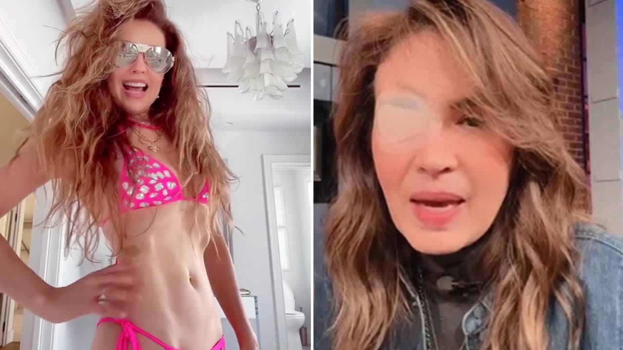 Thalía se muestra en bikini y a Yolanda Andrade "casi se le sale el ojo"