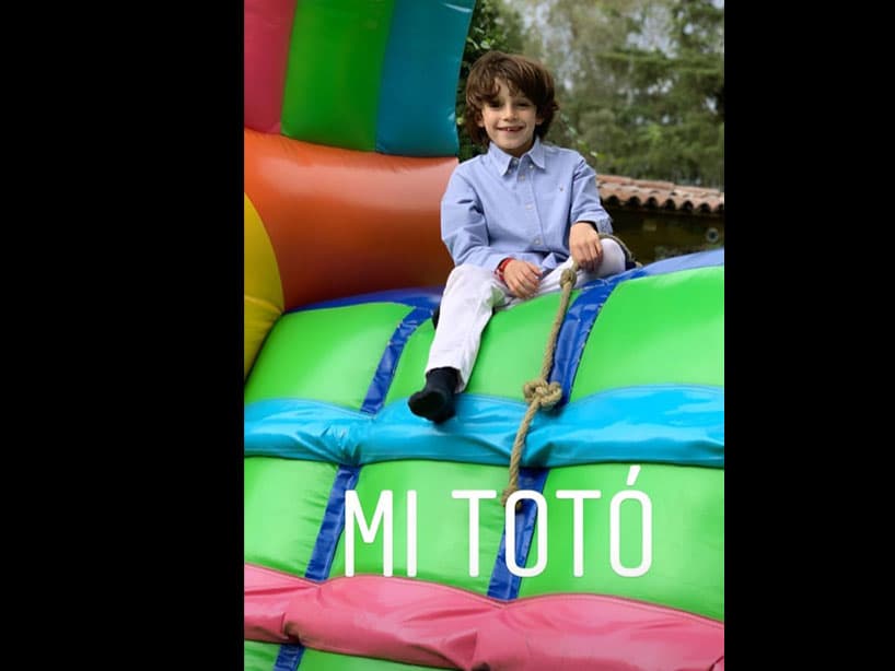 La celebración contó con inflables y un eurobungy para los más pequeños.