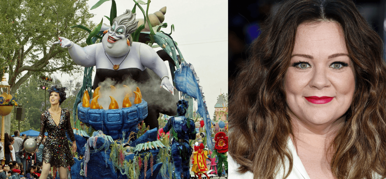 Días antes de que se anunciara que Halle daría vida a la princesa 'Ariel', comenzó el rumor de que la actriz nominada al Óscar, Melissa Mccarthy, podría interpretar a 'Úrsula'.