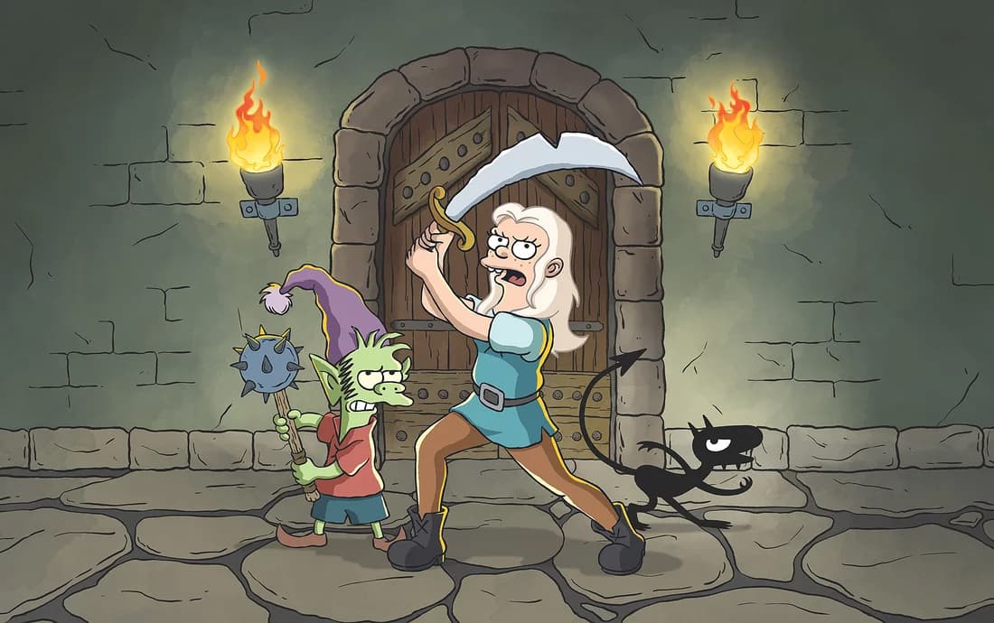 ‘Disenchantment’ es la nueva serie animada de Netflix