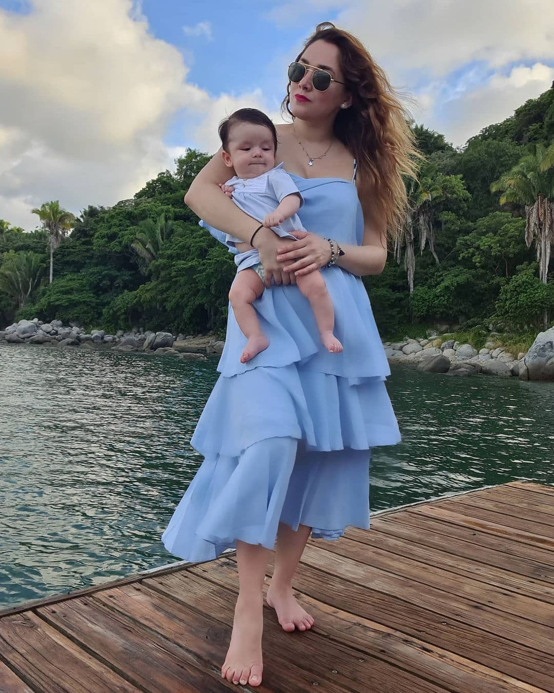 A sus seis meses de edad, André, hijo de Sherlyn, es toda una estrella de TikTok: “Muñeco hermoso”