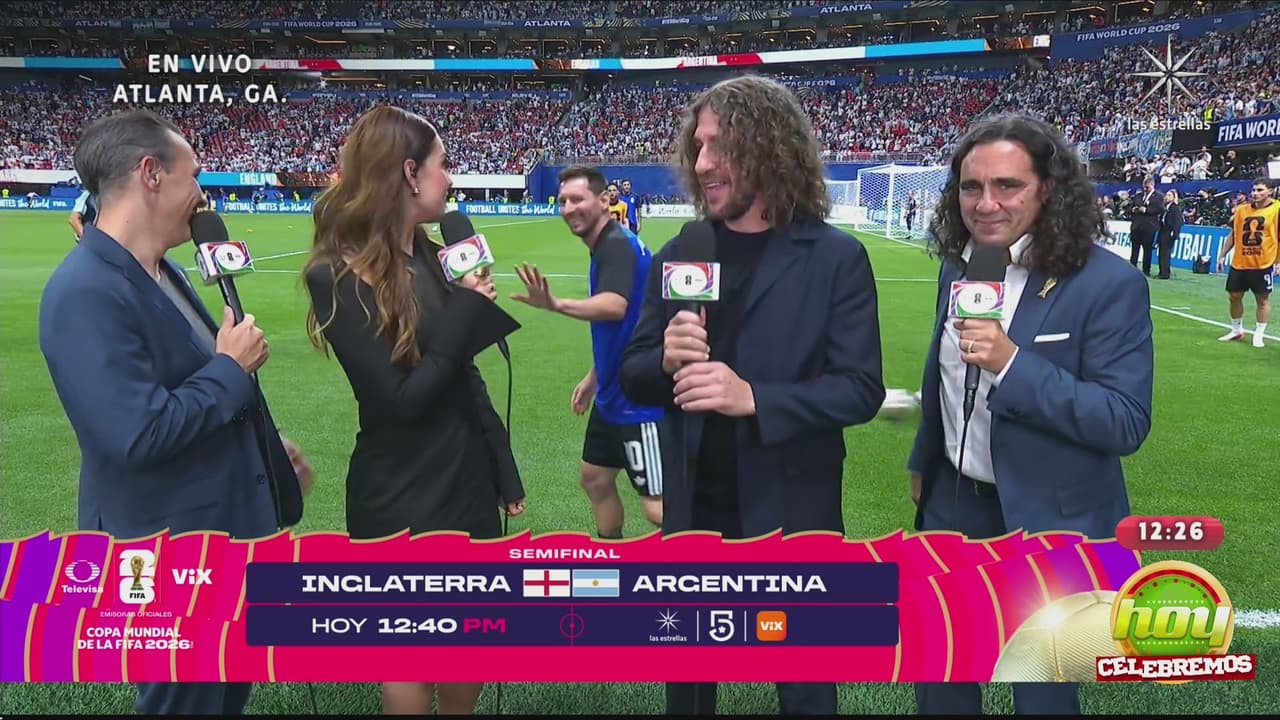 Messi interrumpe transmisión de Tania Rincón en el estadio e impacta al hacer esto en vivo: “Sentía que me iba a dar algo”