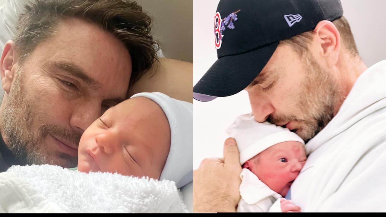Julián Gil admite que es “abuelo culeco” y demuestra que su nieto es igualito a él