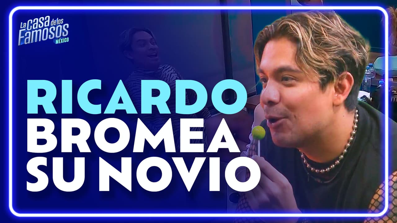 Ricardo está seguro de que su novio aprobaría un beso entre él y Sian