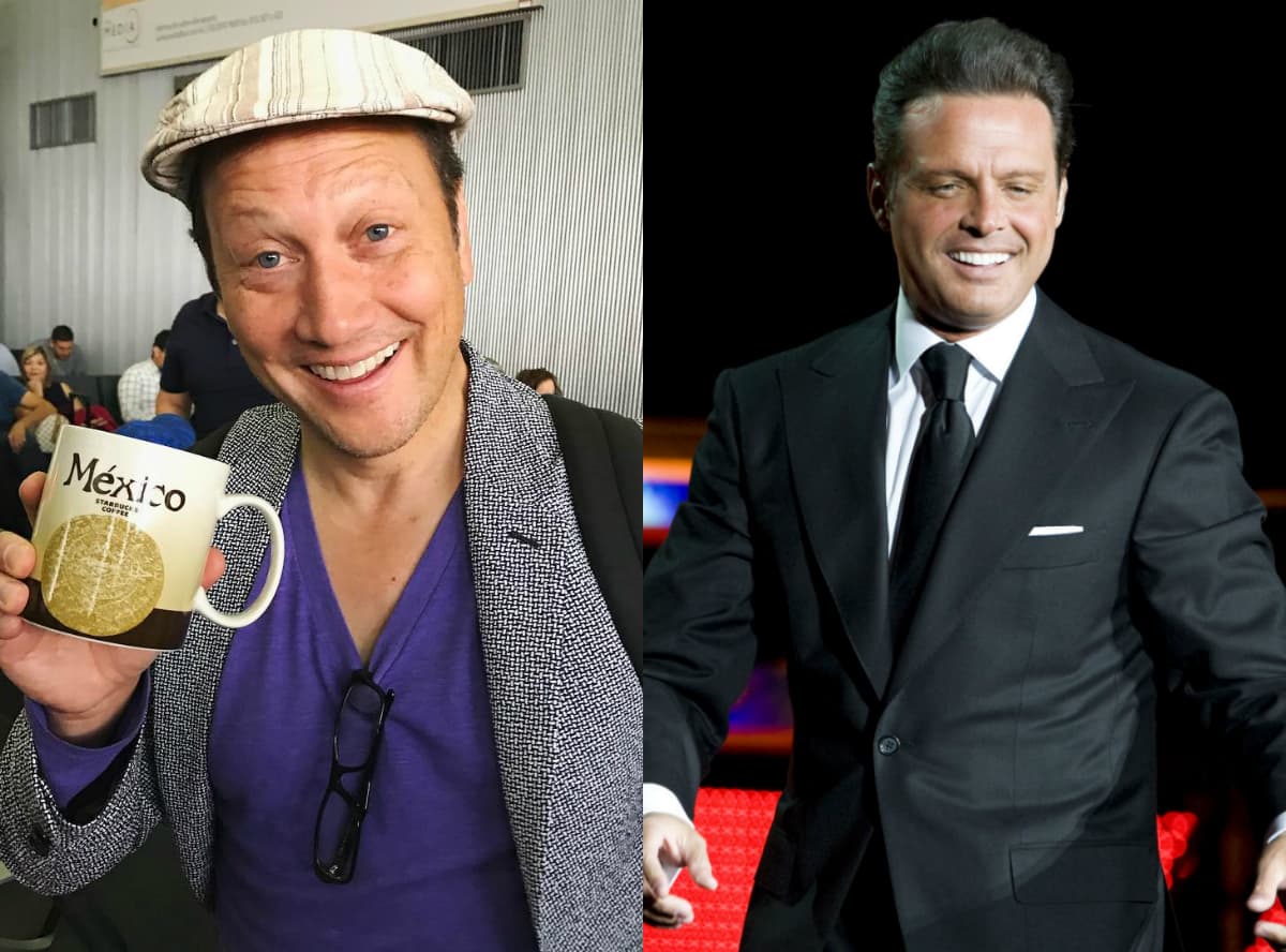 Rob Schneider y su esposa también disfrutaron de Luis Miguel