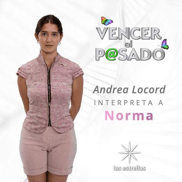 Andrea Locord es 'Norma' en esta telenovela.