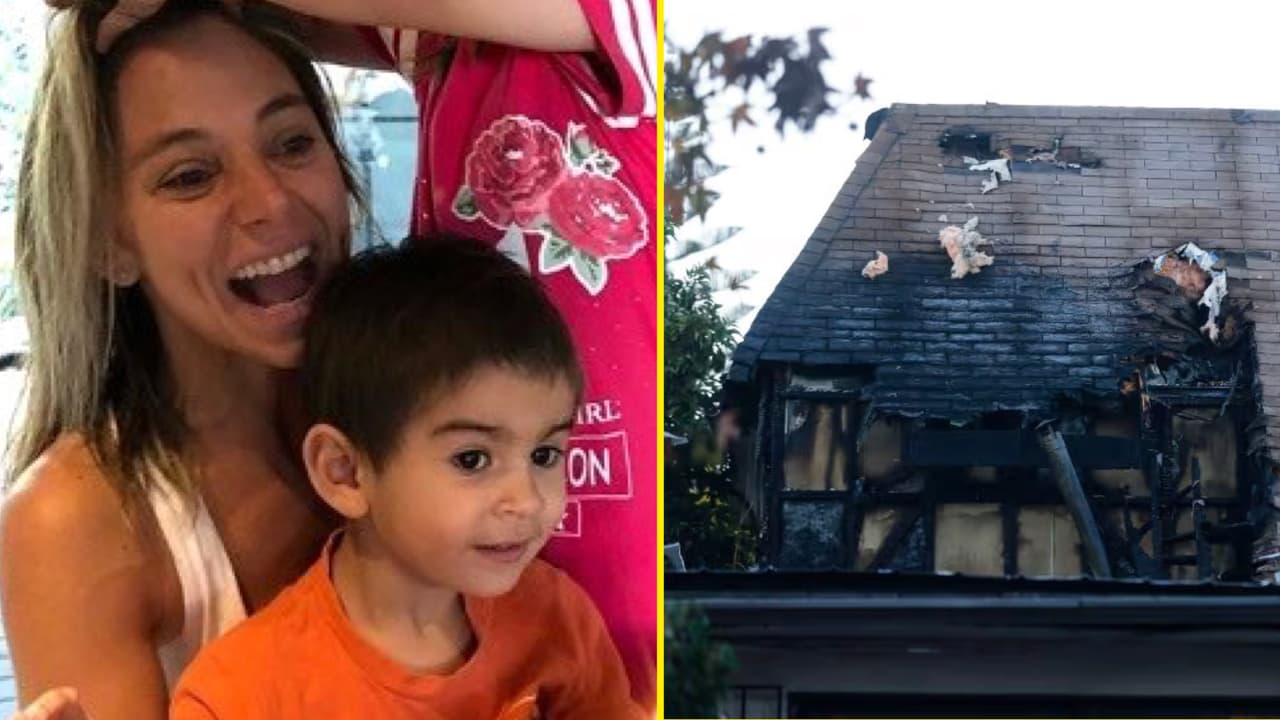 Esto se sabe del incendio en el que murió el hijo de 6 años de Mariana Derderián