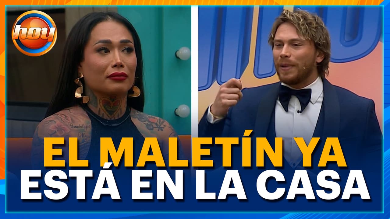 Aldo de Nigris entra a La Casa de los Famosos México con el maletín para el ganador