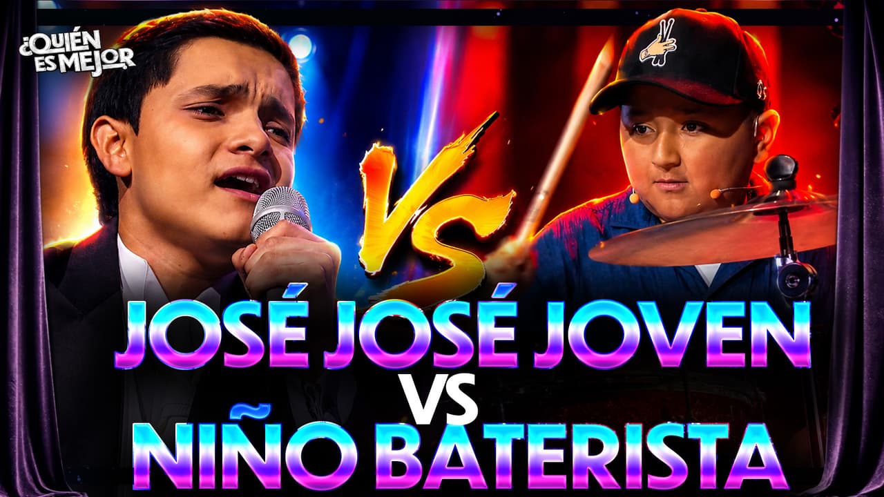La voz de José José contra un niño baterista virtuoso