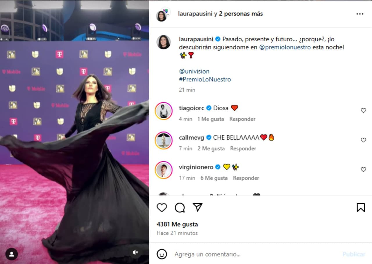Laura Pausini.
