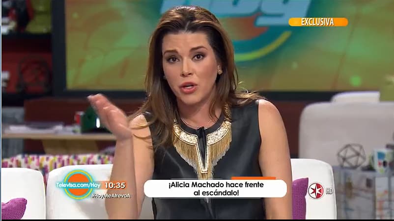 ENTREVISTA EXCLUSIVA: ¡Alicia Machado hace frente al escándalo!