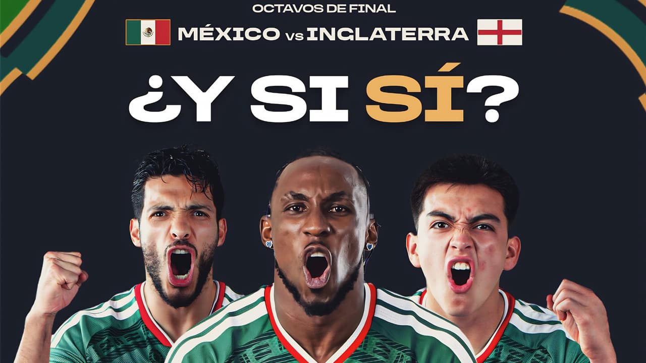 ¡Imperdible! Descubre a qué hora y dónde ver EN VIVO el partido de México contra Inglaterra