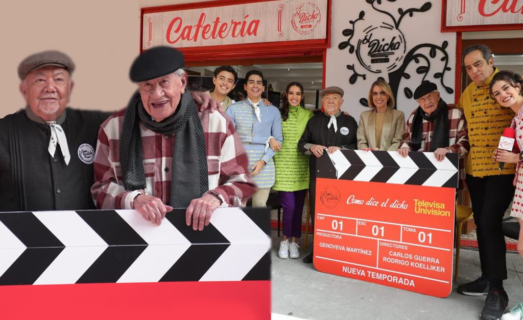 Don Tomás inicia grabaciones de la temporada 13 de Como dice el dicho con Ignacio López Tarso