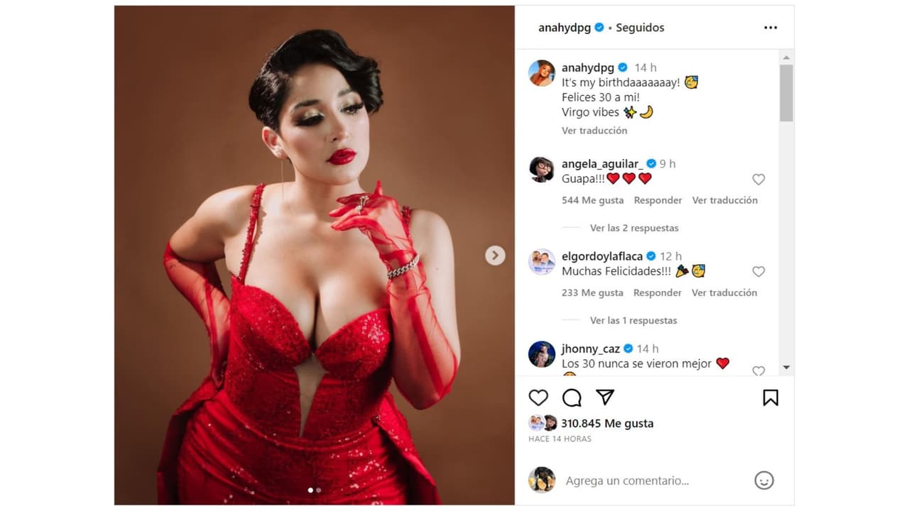 Daisy Anahy estrenó 'look' en su cumpleaños.
