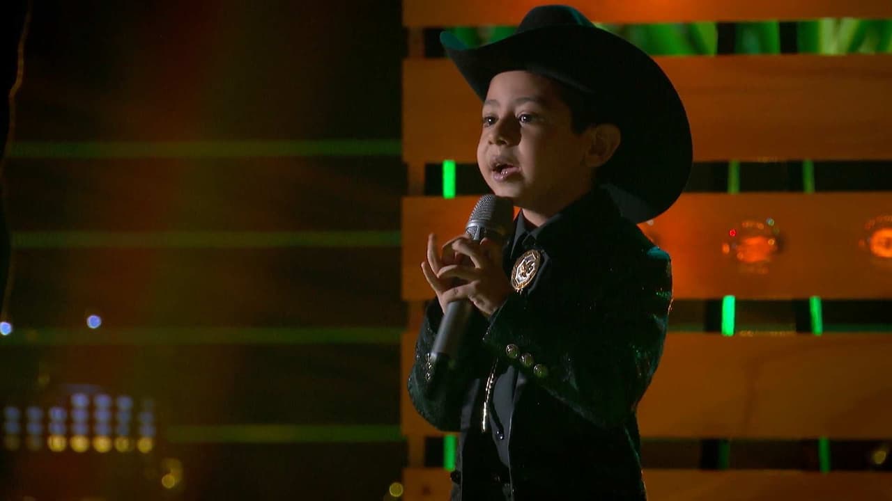 Moisés Habib canta ‘A mi menera’ en la final de La Voz Kids