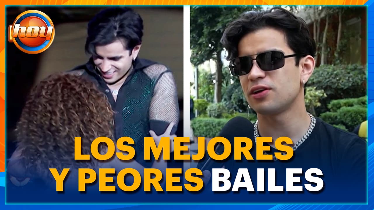 Las Estrellas Bailan en Hoy revelan cuáles fueron sus peores y mejores bailes