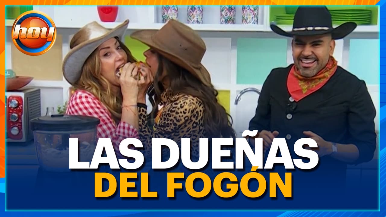 Galilea y Andrea se meten a la cocina para preparar costillas de elote