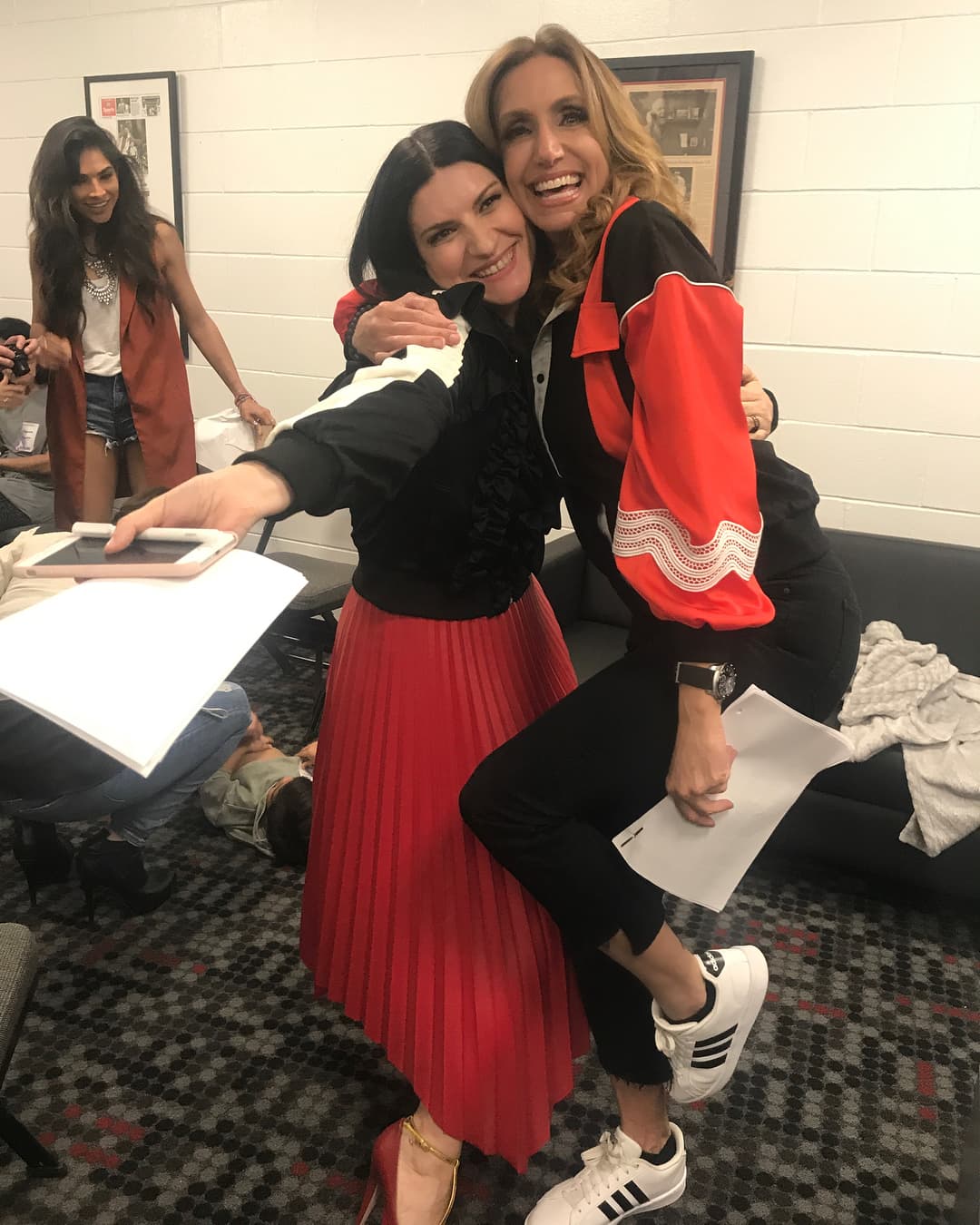 Lili Estefan documentó en redes sociales lo divertido que fueron los ensayos previos a la ceremonia