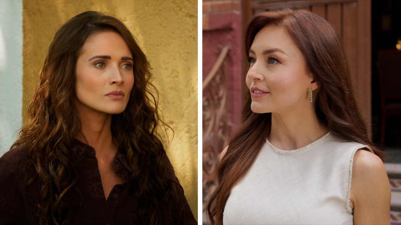 Angelique Boyer y Kimberly Dos Ramos comparten este momento de telenovela y fans reaccionan