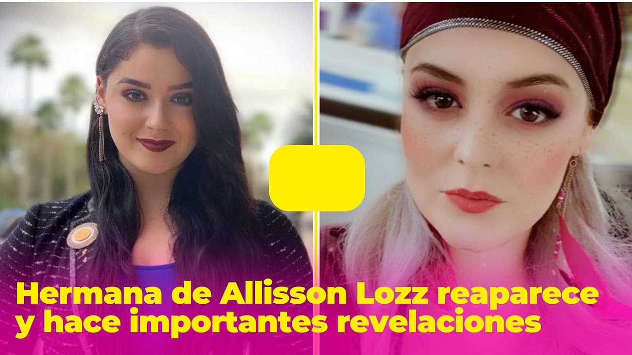 ¿La hermana menor de Allisson Lozz quería seguir sus pasos como actriz? Azul Lozano responde